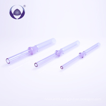 Low priceprofessional made borosilicate Purple glass tips joints tube diameter10mm